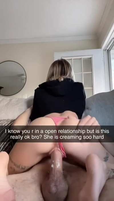 Bro, your girl loves being pumped full of my cum 😂🌮💦