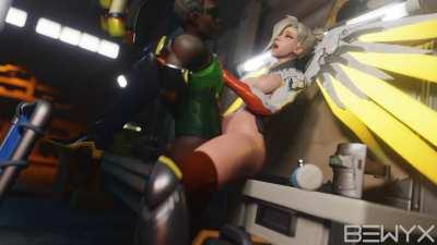 Mercy in the garage (Bewyx)