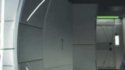 If BB is autotoxemic and Sam's near dead with exhaustion here's a bonus cutscene that plays out when dropping into a facility.