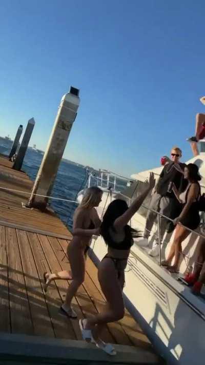 HMC while I get on the yacht