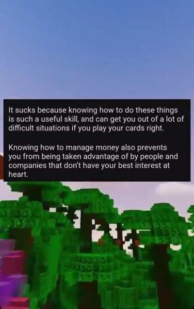 Was it so hard to re record the gameplay? It’s not like you’re putting effort anywhere else in this video.