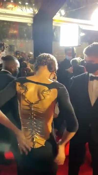 Arriving at the Ballon d'Or