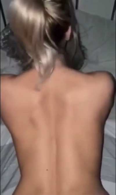 Blonde backshots