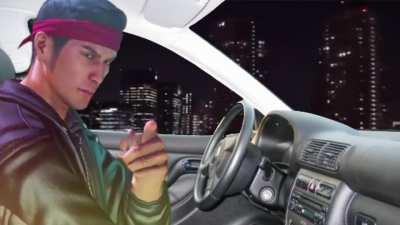 [ASMR] Kiryu kidnaps you and takes you for a ride down Highway City