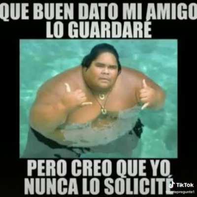 El mejor “no te pregunte” meme