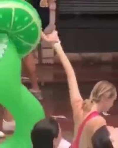 HMC while I float in a pool, oh and guess what is in my pocket?