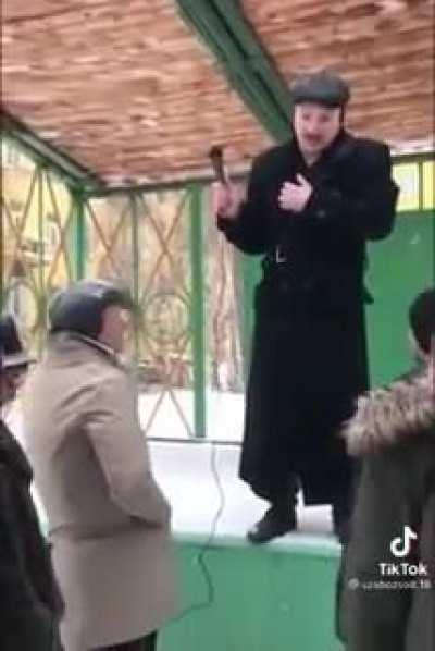 A normal speech In Russia