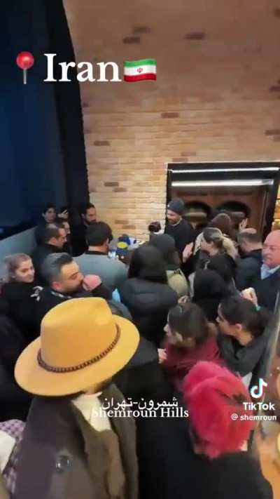 Night life in Tehran, Iran