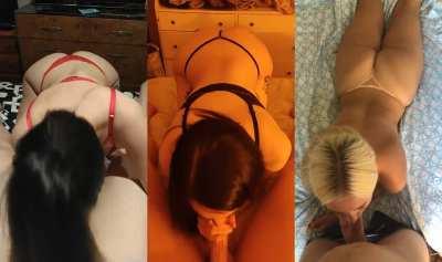 Ass up thong blowjob PMV