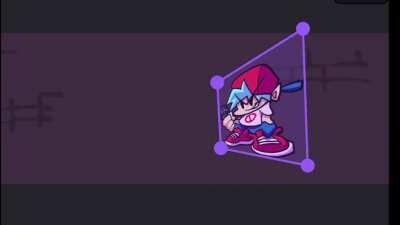 BF dancing to some music