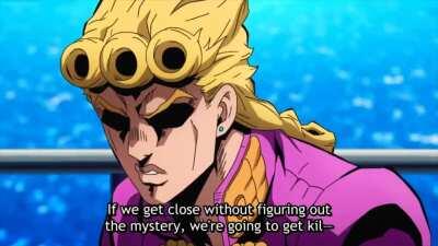 Bucciarati loses his cool again