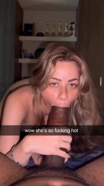 You've seriously got to stop blowing up your girlfriend's phone. She's having way too much fun with your bully's bbc to care about your feelings.