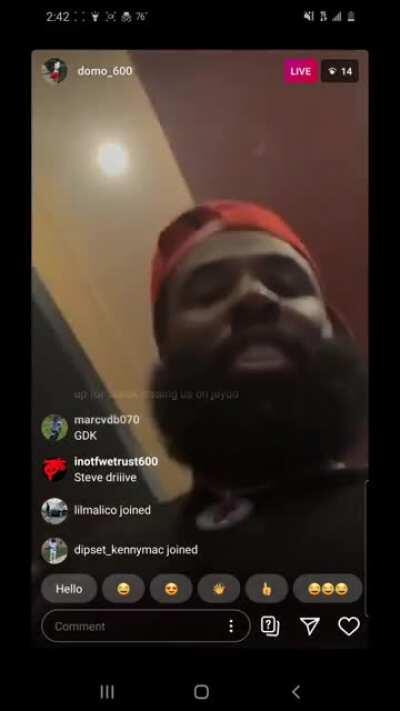 Memo 600 and gang listening to 