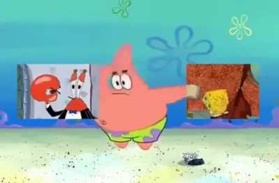 Patrick's belly is straight 🔥