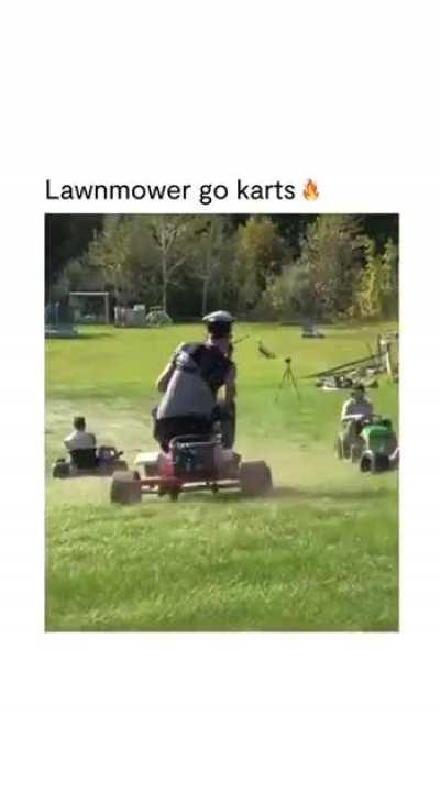 Lawnmower go karts