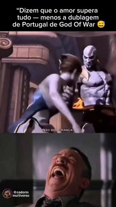 Desculpa Portugal, mas não tem como não rir disso kk