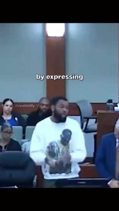 Wholesome court case 🥹❤️