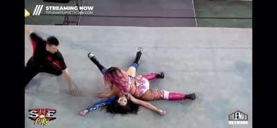 Takes a special jobber to get knocked out by Alex Gracia, but that’s Jazmin Allure for ya