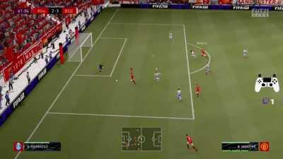 Not sure if it's FIFA or WWE.