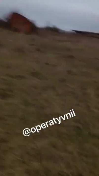 Ukrainian soldiers shoot down a cruise missile with a MANPAD