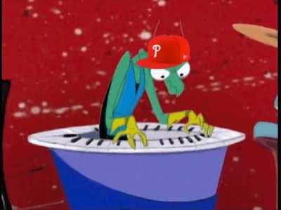 Zorak the Rally Mantis says, Let's fucking go!