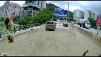 I heard you all like cement on idiots' cars.