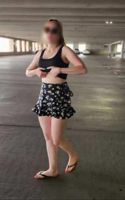 Little naughty me with a sneaky flash!