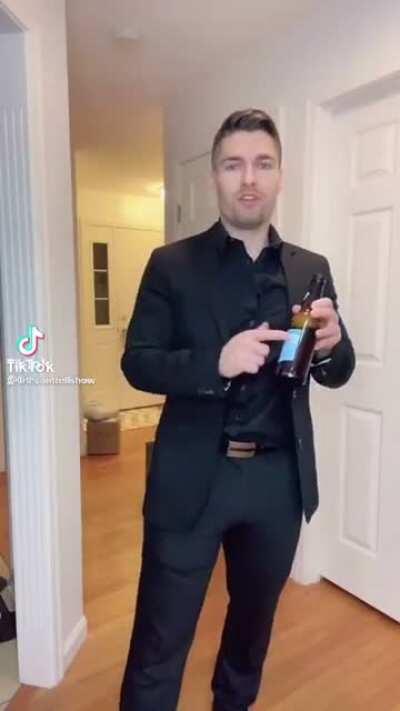 When wearing a suit is your only personality trait