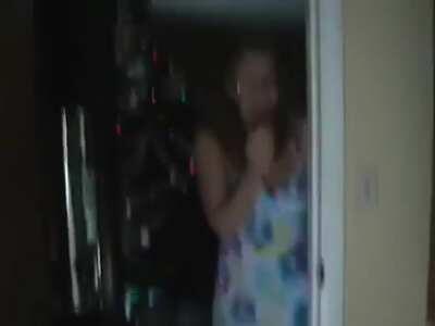 Brianna Ray has a leg shaking orgasm