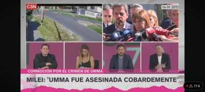 C5N , repudiando el posteo de Espert