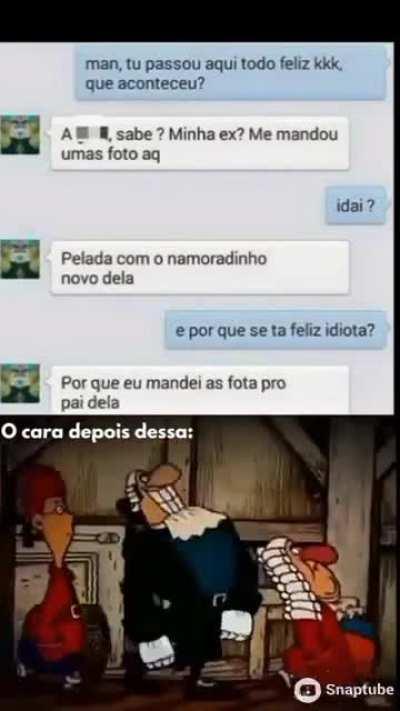 o cara: essa vai ser minha melhor vigarisse