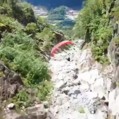 Paragliding at another level