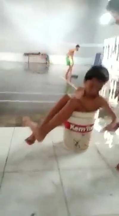 Bet he will never try this again