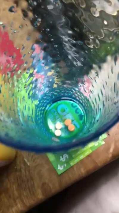 how to drop xan in prange juice help