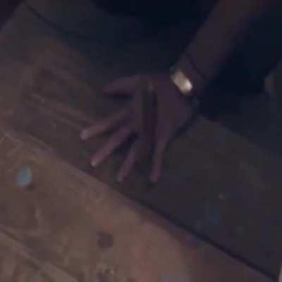 A twist on the knife game