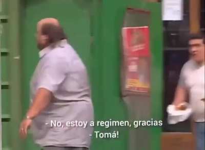 Un camionero random de Los Simuladores... demasiado cine menos de 20 segundos