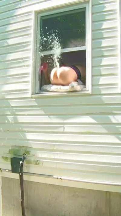 Well she wore stockings