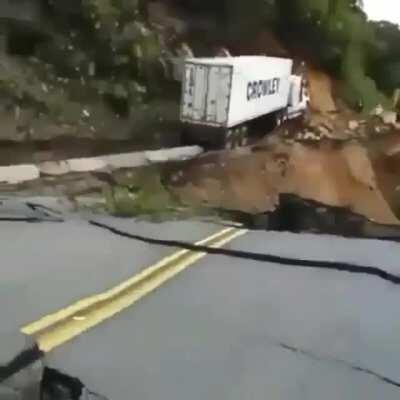 Trucker with a deadline