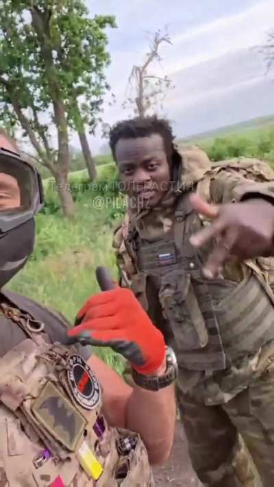 RU POV: African volunteer call-sign: 