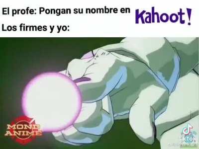 Yo mis compas cuando creamos una cuenta de kahoot !