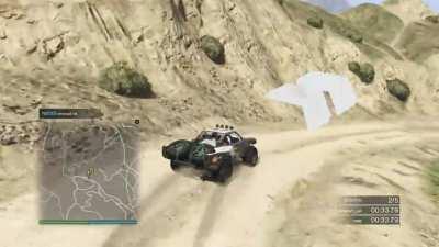 Probably just lucky, but definitely my best save ever