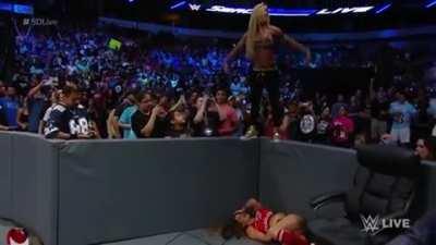 Carmella using Nikki as a stepping stone