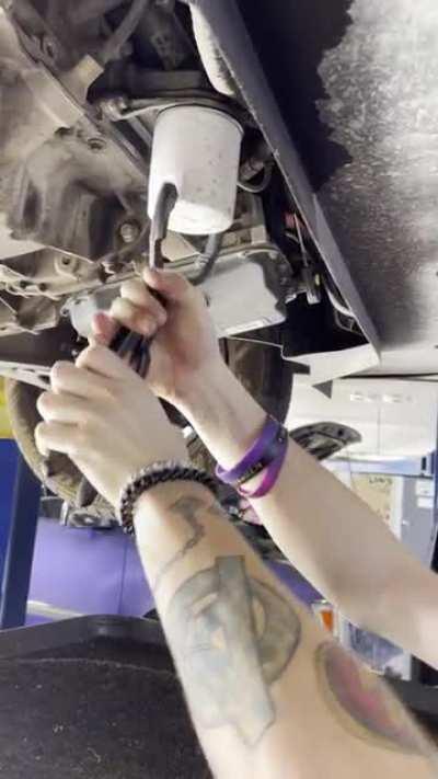 Poached a kid from jiffy lube…