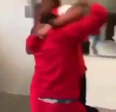 Kid pulls nunchucks on bully