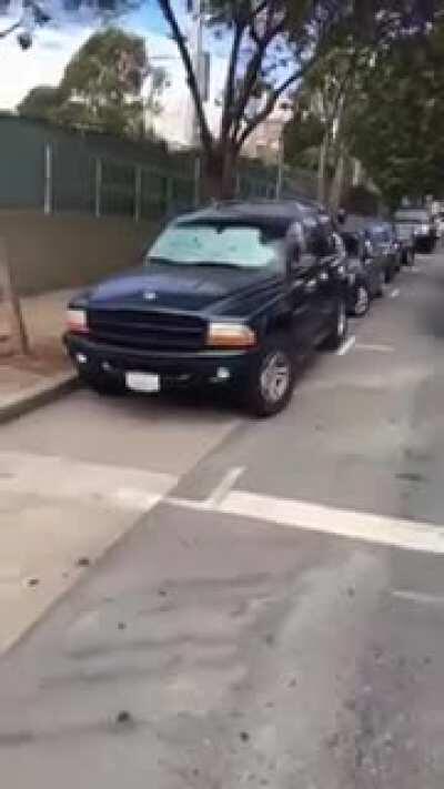 Please don’t block traffic