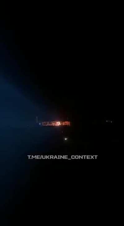 Russian civilians are filming the moment a Ukrainian 