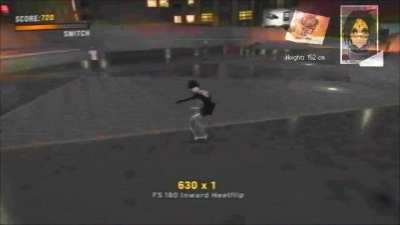 KLBR in Tony Hawk's Underground 2 (THUG PRO custom skater)