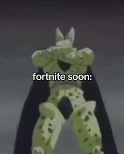 he finna be the guy from Fortnite now 😔