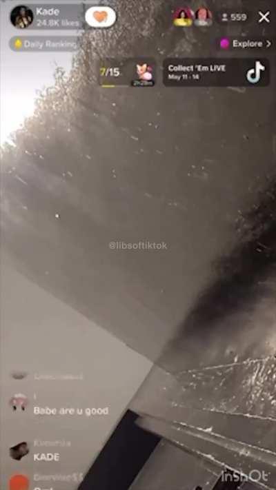 Trans woman using the women&rsquo;s bathroom films another woman.