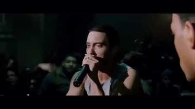 love him or not, eminem spitting bars